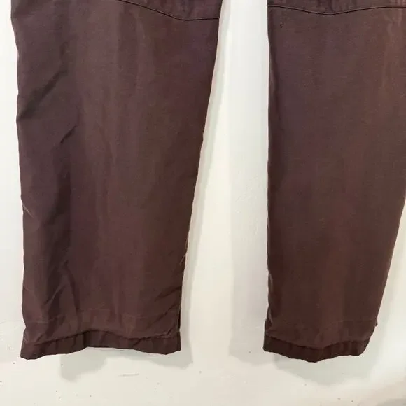 Patagonia Womens Vintage Pants Cargo Straight Leg Brown 14 Y2K Outdoor - Picture 3 of 10
